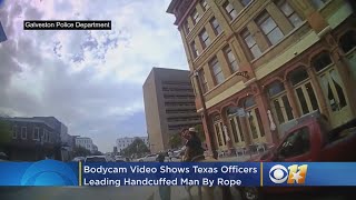 Bodycam Video Shows Texas Officers On Horseback Leading Handcuffed Man By Rope