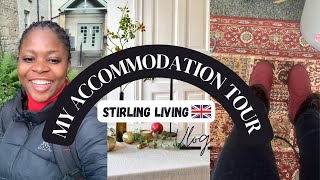 StirlingLiving #5 MY UNIVERSITY ACCOMODATION TOUR💃😃 | UNIVERSITY OF STIRLING 📚