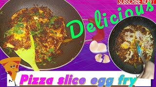 Recipe of egg pizza slice#food #eggeasyrecipe #easycooking#bachlorcooking #pizzalovers@pavanimajesh