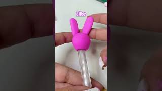 Cutest Rabbit Pen DIY 🐰 #shorts #shivangisah #diy