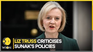 Former UK PM Liz Truss criticises Rishi Sunak's policies | World News | English News | WION