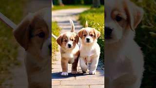 Walking cute little puppy dogs #dog #puppy #cutedog #doglover #cuteanimals #youtubeshorts #shorts