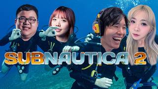 TERRIFYING OCEAN is SO FUN - Subnautica 2 - Part 1 (disguisedtoast, lilypichu, yvonnie, scarra)