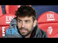 Gerard Pique CALLS OUT Shakira Fans Over Online Hate | E! News