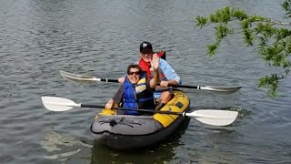 The Maiden Voyage of our Advanced Elements Island Voyage II Kayak