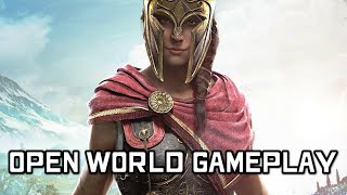 AC Odyssey Open World Gameplay - Exploration - (AC Odyssey Xbox One)