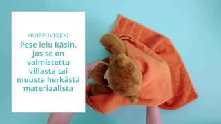 Pehmonallen pesu | Puhdista nalle | Cleanipedia