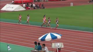 福岡県高校新人陸上競技選手権大会1500ｍ決勝・女子2016 9 17博多の森陸上競技場