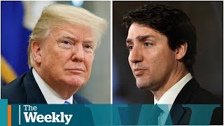 Donald Trump picks a fight with Justin Trudeau