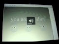 Youareanidiot.org on the iPad