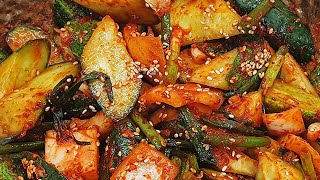 아삭아삭 오이무침 맛있게 만드는법 :: 절이지않고 쉽고 간단하다