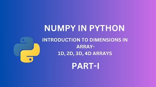 Understanding Array Dimensions in NumPy | 1D, 2D, 3D, and 4D Arrays Explained