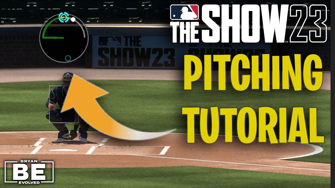 How To Pitch In MLB The Show 23 | Pinpoint Pitching | Beginner Tips And ...