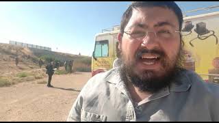 Chabad Mitzvah Tank Near Gaza Video 1