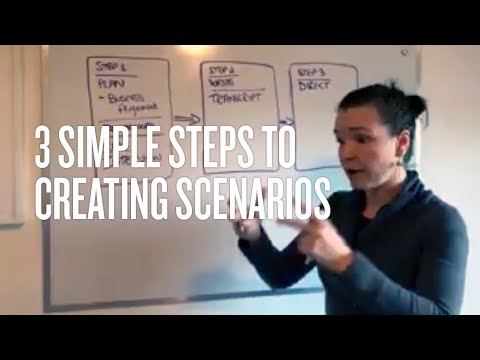 3 easy steps to create scenarios