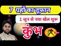 कुंभ राशि जून 2024 | 7  ग्रहों का बड़ा बदलाव | Aquarius horoscope June 2024 | Pt.Rs Agnihotri