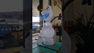 Giant Olaf FROZEN figure #shorts