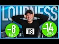 WHICH LEVEL SOUNDS BEST?  - 8LUFS  or 14LUFS...THE TEST!