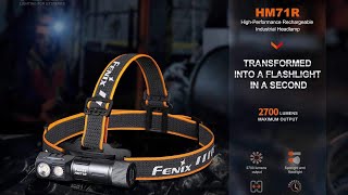 كشاف HM71R احدث واقوي كشاف راس من فينكس FENIX متعدد الاستخدام