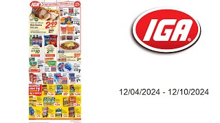 IGA Weekly Ad - 12/04/2024 - 12/10/2024