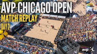 Bourne/Wilcox vs Caldwell/Cook | 2024 AVP Chicago Open | Saturday | Court 1