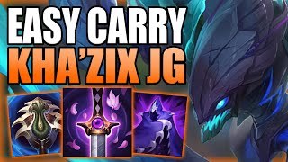 KHA'ZIX JUNGLE IS INCREDIBLY STRONG IF YOU PLAY HIM CORRECTLY! - Gameplay Guide League of Legends