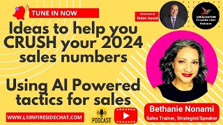 Ideas to help you crush your 2024 numbers: Learn AI AI-powered tactics with Bethanie Nonami