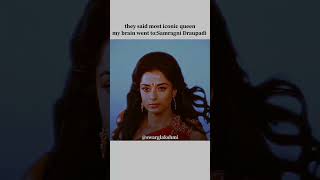 Samragni Draupadi-the most iconic queen in our history ❤️ ft.pooja sharma #draupadi