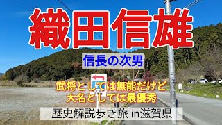 【織田信雄】武将としては無能だけど、大名としては最優秀