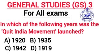 General Studies 3(ସାଧାରଣ ଅଧ୍ୟୟନ) ଆଗାମୀ ସମସ୍ତ ପରୀକ୍ଷା ପାଇଁ।।OSSC OSSSC JT SSD LTR SEVAK SEVIKA SSCGD