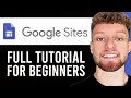 Google Sites Tutorial For Beginners (Step By Step Guide)