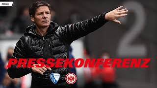 "Auf uns warten schnelle Außenspieler" I Pressekonferenz VfL Bochum - Eintracht Frankfurt