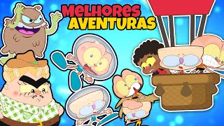 Mongo e Drongo nas suas Melhores Aventuras pelos Mundo! 🌍