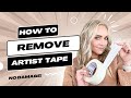 How to Safely Remove Artist Tape Without Damaging Your Artwork!