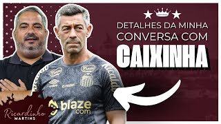 ENTREVISTEI PEDRO CAIXINHA NO CT REI PELÉ / DETALHES, PREPARAÇÃO PARA A ESTREIA E MAIS!