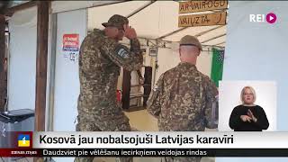 Kosovā jau nobalsojuši Latvijas karavīri