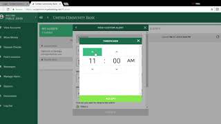 Setting Up Alerts in the New Digital Banking