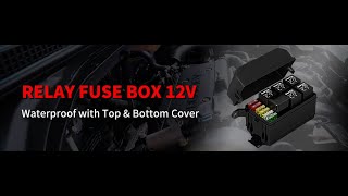 Mastering Auto Electrics: Dive into the 12V 6-Way Pre-wired Fuse and Relay Box Setup