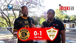 Kaizer Chiefs 0-1 Stellenbosch | Baxter Fixing Whats Not Broken | Machaka