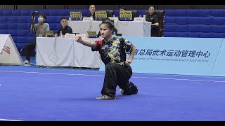 女子长拳 第22名 刘燕林 辽宁 8.663分 2022年全国武术套路锦标赛 China National Wushu Taolu Championships women's changquan