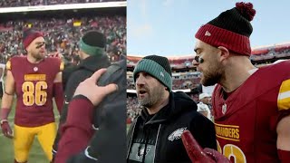 Nick Sirianni, Zach Ertz HEATED Altercation After Sirianni Talks Trash Postgame! Security Steps In!