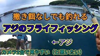 撒き餌無し！アジのフライフィッシング【実釣動画】