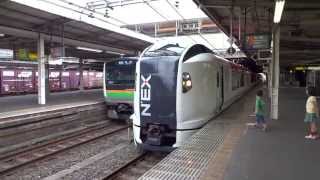 Ｅ２５９系成田エクスプレス　大宮駅発車