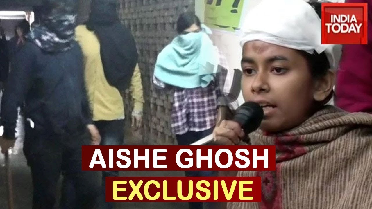 JNUSU Prez, Aishe Ghosh Explains How She Was Attacked By Masked Goons ...