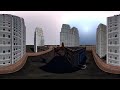 Siren Head Attack Dubai Burj Khalifa  360 VR Movie