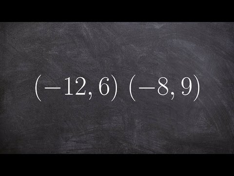 How do you write an equation of a line that passes through two points?