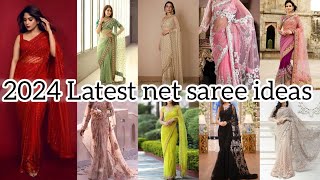 2024 Latest saree collection/ new model sarees design/ party \u0026 wadding wear saree 💐🌹