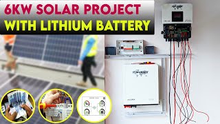 6kw solar system complete installation|| 6kw solar system price in Pakistan