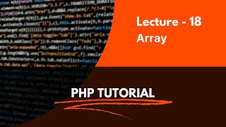 Learning PHP in hindi video 18 - Array in php