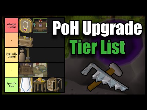 The BEST PoH Upgrades  OSRS Tier List